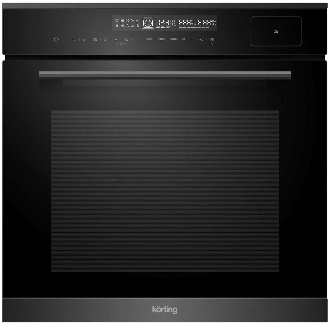 Электрический духовой шкаф Korting OKB 1350 GNBX Steam, черный