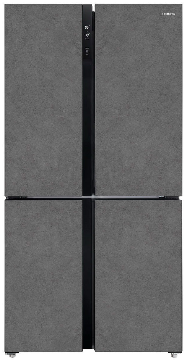 Холодильник HIBERG RFQ-500DX NFDs inverter RU, серый